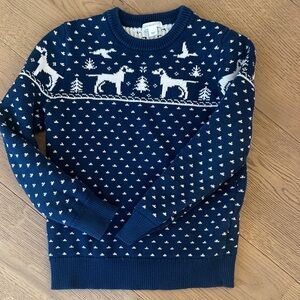 Crewcuts Navy and White Patterned Men's Sweater